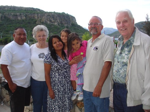 Charla's Family With My Family